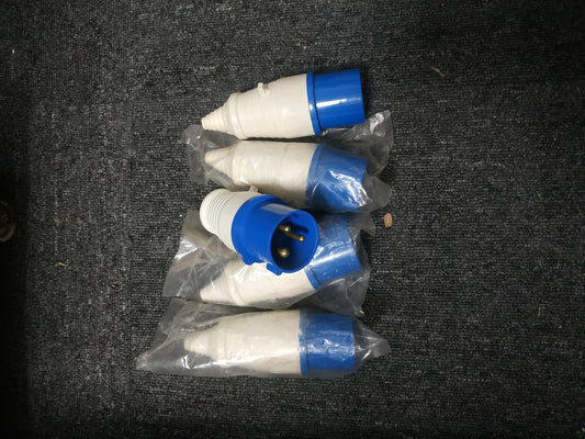 Weatherproof Industrial plug 16A 3 pin 220-250V