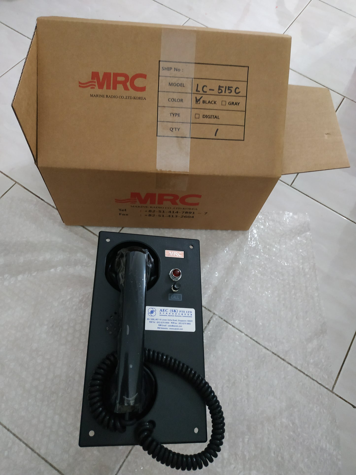 MRC LC-515C Common Battery Telephone
